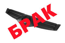 Renault Trafic 2001–2015 гг. СКИДКА! Верхняя зимняя решетка (2006-2014) фото 1