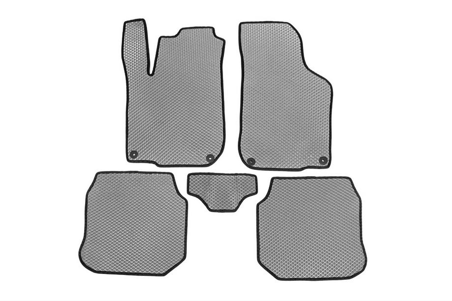 Volkswagen Bora 1998-2004 гг. Коврики EVA (Серые) Image