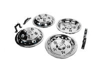 Mercedes Sprinter W901/902/903/904/905 1995–2006 гг. Колпаки из нержавеющей стали Exclusive V2 R15 (2-частные) фото 5