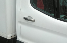 Ford Custom 2013-2022 гг. Хромированные Накладки на Ручки Carmos (Нержавейка) фото 8