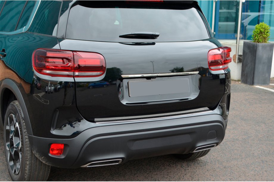 Citroen C5 Aircross 2017-2025 гг. Хромированная накладка над номером (нержавейка) Фото 4