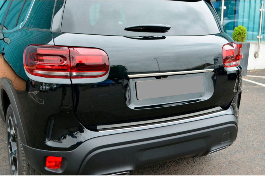 Citroen C5 Aircross 2017-2025 гг. Хромированная накладка над номером (нержавейка) Фото 2