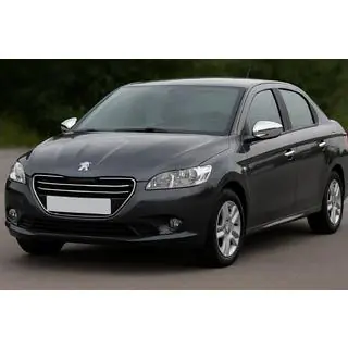 Накладки на Зеркала (2 шт, Нержавеющая Сталь) Peugeot 301 2012- гг. фото 1