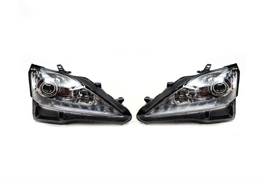 Lexus IS 2005-2013 гг. Передние Фары OEM V2 Silver (2 шт) Image