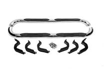 Toyota FJ Cruiser 2006-2022 гг. Боковые трубы B098601 (2 шт., нержавейка) фото 3