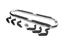 Toyota FJ Cruiser 2006-2022 гг. Боковые трубы B098601 (2 шт., нержавейка) фото 1
