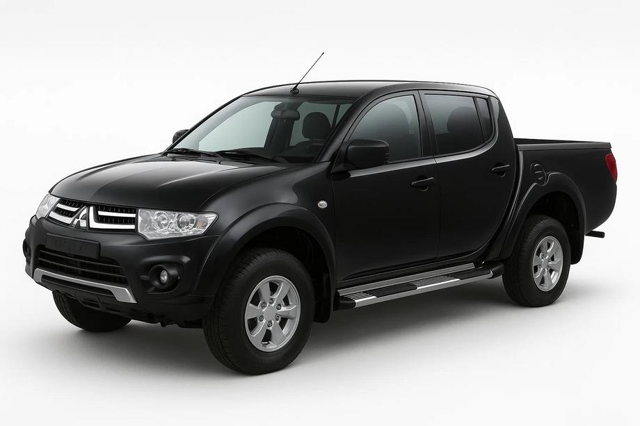 Mitsubishi L200 2006-2015 гг. Боковые пороги B53T1930 (2 шт., нержавейка) Image